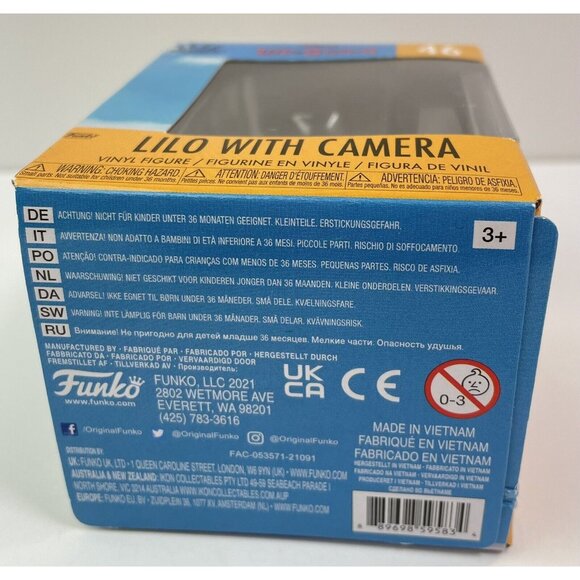 FUNKO MINIS DISNEY LILO & STITCH ~LILO WITH CAMERA~ VINYL FIGURE~3” (#8826) - Picture 7 of 9